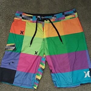 HURLEY X PHANTOM multicolored swimming trunks